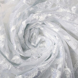 Mesh Embroidered Eline White