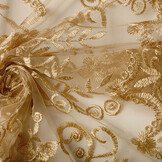 Netz Bestickt Julie Gold