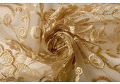 Mesh Embroidered Julie Gold