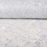 Mesh Geborduurd Bo Wit