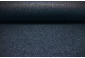 Koreaans Vilt 1 mm Marine Blauw Melange