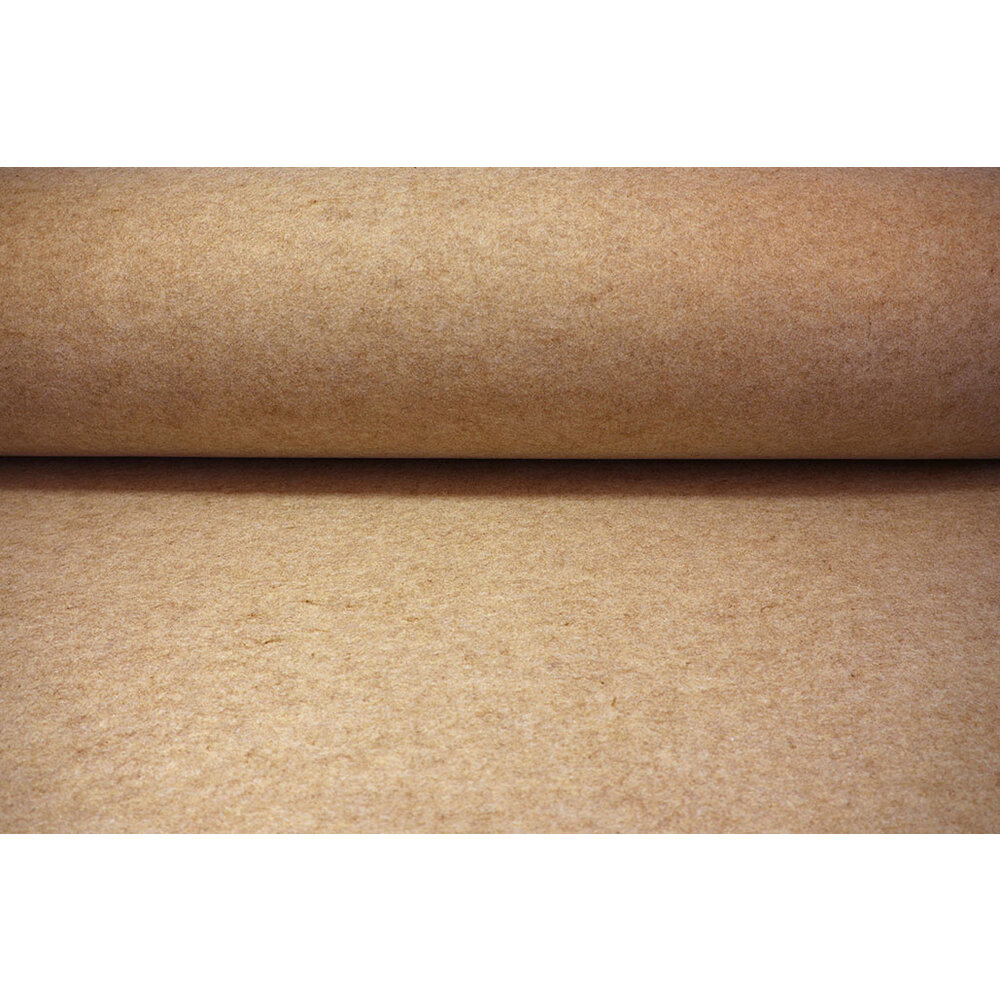 StoffBook CAMEL EDEL BASTELFILZ – Zelfklevend Vilt – 100 Cm Breed – 30% Wol – Per 0,5 Meter – C348
