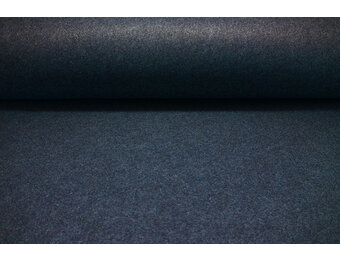 Koreanischer Filz 3 mm Marineblau Melange