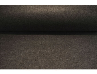 Korean Filz 3 mm Dunkelbraun Melange