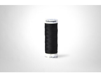 Gütermann Garn Polyester Schwarz 200 Meter