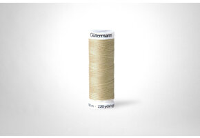 Gütermann Yarn Polyester  Light Gold 200 meter