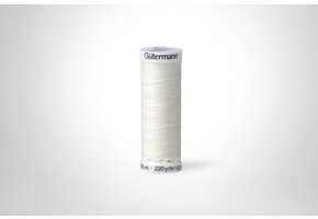 Gütermann Yarn Polyester Creme 200 meter