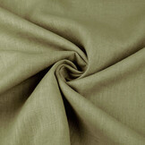 Washed Linen Khaki Green