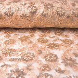 Mesh Embroidered  Sequins Liz Salmon