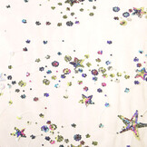 Mesh Embroidered  Sequins Juul Multi