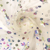 Mesh Geborduurd Pailletten Juul Multi