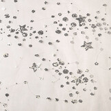 Mesh Embroidered  Sequins Juul Silber