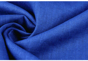 Gewassen Linnen Koningsblauw