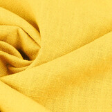 Washed Linen Citron Yellow