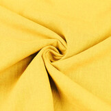 Washed Linen Citron Yellow