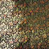 Brocade Kaupapa Navy Gold Multi