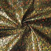 Brocade Kaupapa Navy Gold Multi