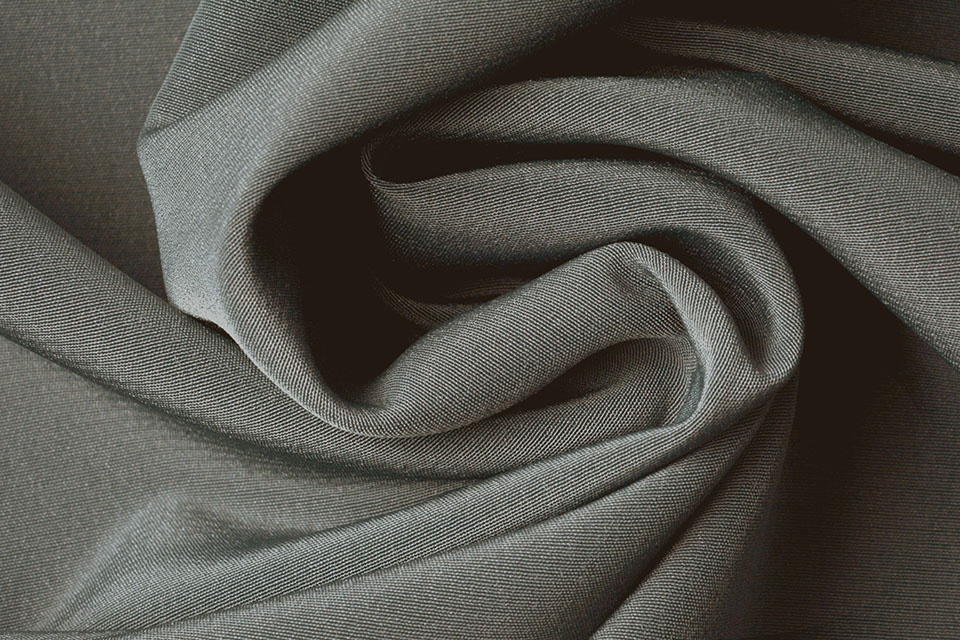 Cupro Fabric Grey - YES Fabrics