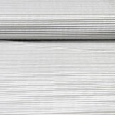 Baumwoll-Stretch Fein geripptes Grau