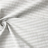 Stretch Katoen Fijne Ribbel Grijs