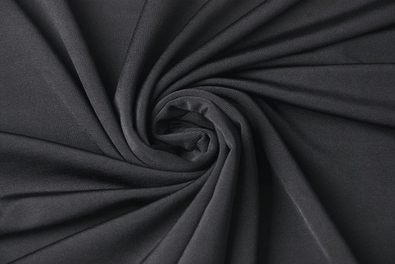 Lycra Viscose Anthracite - YES Fabrics