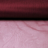 Shiny Tulle Wine Red