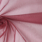 Shiny Tulle Wine Red