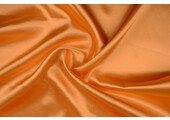 Poly Satijn Donker Oranje