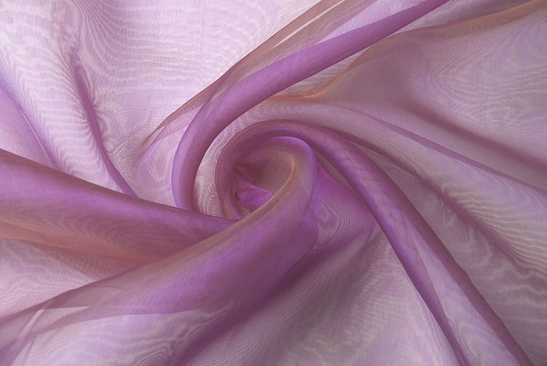 Organza Two-Tone Lavendel-Gold