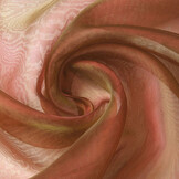 Organza Two-Tone Bordeaux-Gold