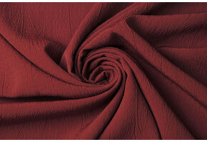 Crinkle Crêpe Red