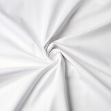Fine Stretch Cotton Twill White