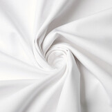 Fine Stretch Cotton Twill White
