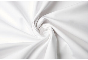 Feiner Stretch Twill Weiß