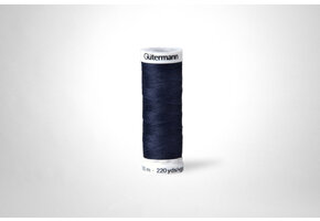 Gütermann Yarn Polyester Navy 200 meter