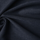 Meubelstof Visgraat Donker Marine Blauw