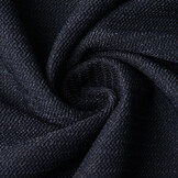 Meubelstof Visgraat Donker Marine Blauw