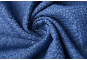 Furniture fabric Plain weave Cobalt Blue