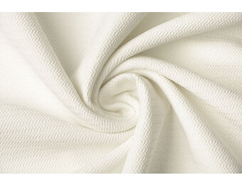 Möbelstoff Fischgrätenmuster Off-White