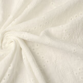 Broderie Katoen Belle Creme