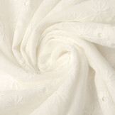 Broderie Katoen Belle Creme