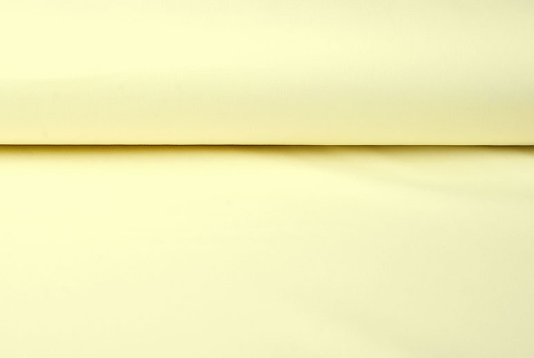 Fijne Stretch Keperkatoen Pastel Geel