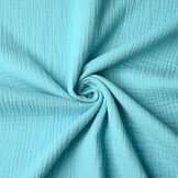 Double Gauze Fabric Light Aqua