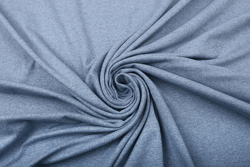 Baumwolljersey Jeans Melange