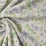 Jogging Alpenfleece Krokodil en Dino Multi 2