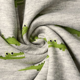 Jogging Alpenfleece Crocodile Grey Melange