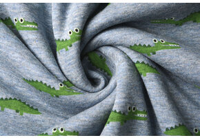 Jogging Alpenfleece Crocodile Jeans Melange