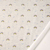 Jogging Alpenfleece Regenboog Grijs Melange