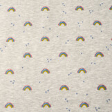 Jogging Alpenfleece Regenboog Grijs Melange