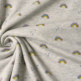 Jogging Alpenfleece Rainbow Grey Melange